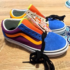 Multicolor Vans Unisex Skate Shoes